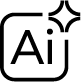AI-generated content icon